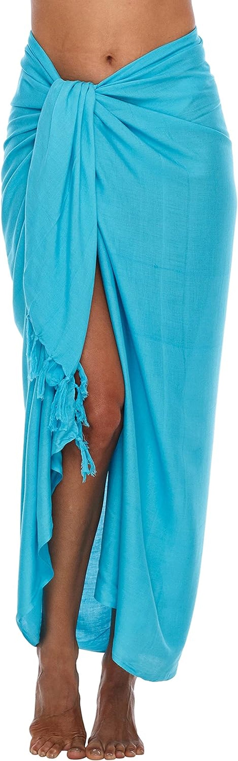 Sarong Wraps for Women Beach Cover up Skirt Swimsuit Wrap Pareo Coverups